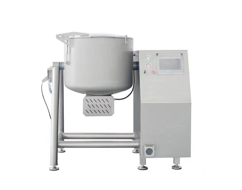 用制冷滾揉機制作餡料減少葉菜菌類氧化反應(yīng)，保持食材鮮度與美味